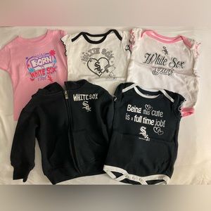 EUC Chicago White Sox Baby Clothes-Bundle of Clothes sizes 12M and 2T